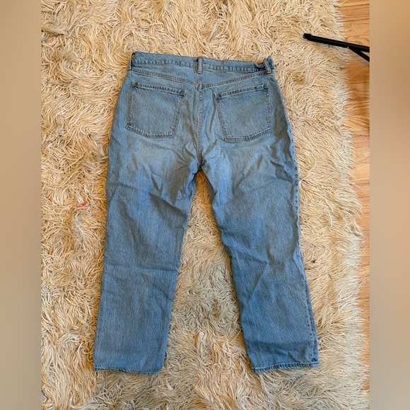 Old Navy Slouchy Jeans with Patch 14P - Picture 4 of 5